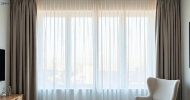 Restored vibrant drapes in cabarita-nsw QLD after Matty Curtain Cleaning
